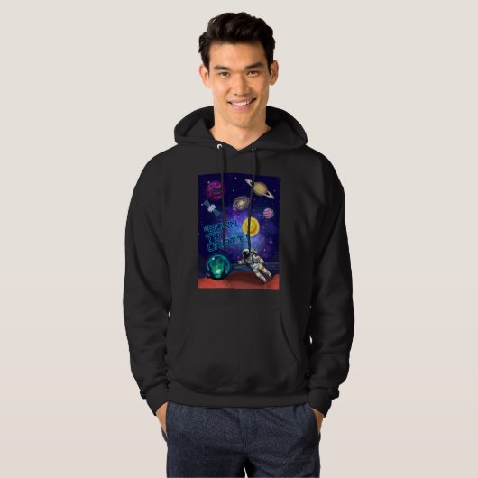 VESTE À CAPUCHE DEVIS SPATIAL (Devant entier)