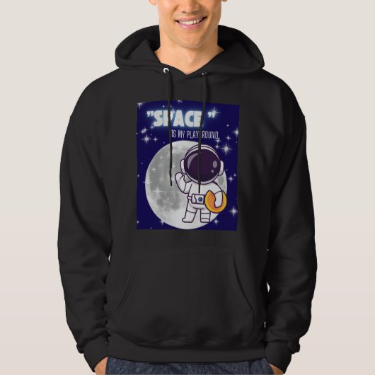 VESTE À CAPUCHE DEVIS SPATIAL (Devant)