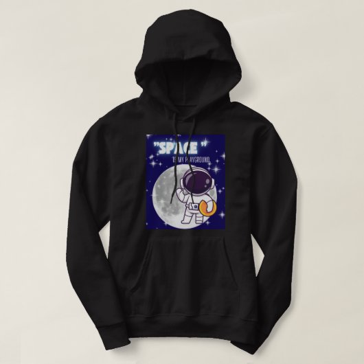 VESTE À CAPUCHE DEVIS SPATIAL (Design devant)
