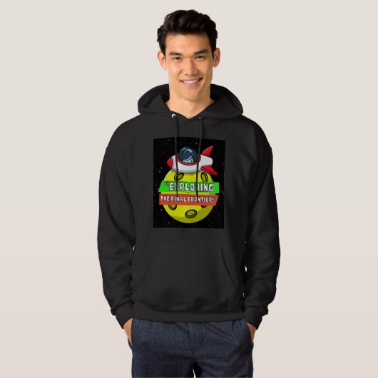 VESTE À CAPUCHE DEVIS SPATIAL (Devant entier)