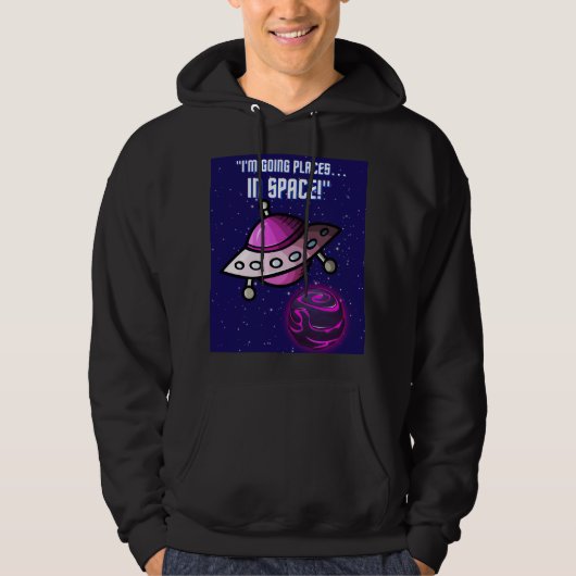 VESTE À CAPUCHE DEVIS SPATIAL (Devant)