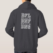 Veste À Capuche DFL bat les battements DNS - blanc de DNF (Dos)