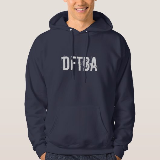 VESTE À CAPUCHE DFTBA (Devant)