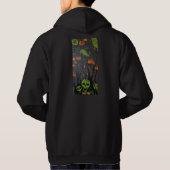 Veste À Capuche DG Peintures Sweatshirt de jardin de crâne (versio (Dos)