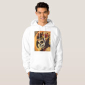 Veste À Capuche Dia De Los Muertos Throw Pillow (Devant entier)