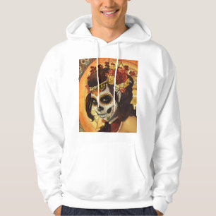 Veste À Capuche Dia De Los Muertos Throw Pillow