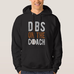 Veste À Capuche DIBS SUR L'entraîneur Baseball entraîneur Sport At
