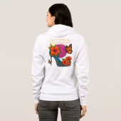 Veste À Capuche Dieu est en elle (Dos entier)