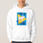 Veste À Capuche Dieu merci c'est vendredi (Devant)