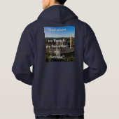 Veste À Capuche ''Dieu mon roc'' (Dos)