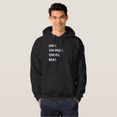 Veste À Capuche Dig&Sample&Chop&Bea MPC Drum Sampleur de musique L (Devant entier)