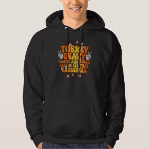 Veste À Capuche Dinde Rétro Sauce Haricots Et Roulés Laissez-Moi V