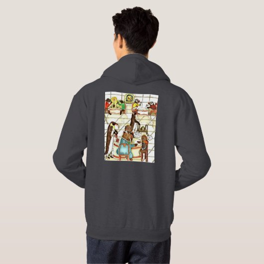 Veste À Capuche Dîner dehors (Dos entier)