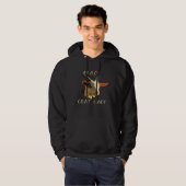 Veste À Capuche Dingue Vierge Drôle (Devant entier)