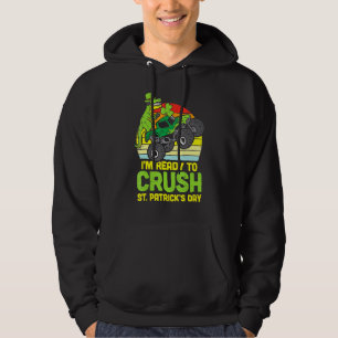 Veste À Capuche Dino Monster Camion Prêt Crush Jour de la Saint Pa