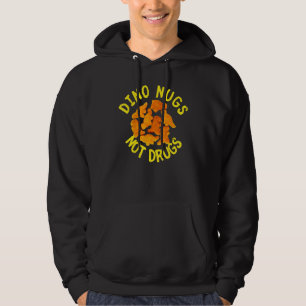 Veste À Capuche Dino Nugget de poulet frit rapide 