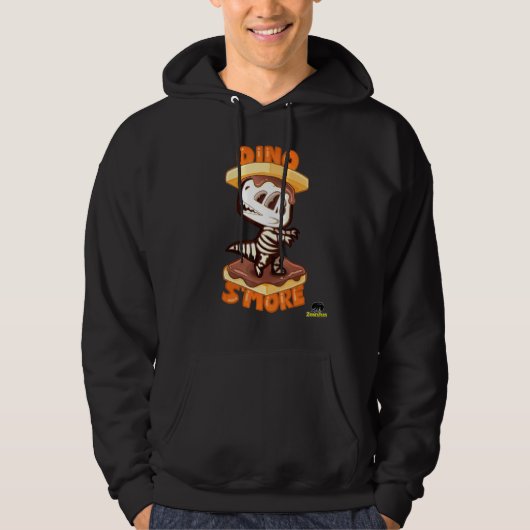 Veste À Capuche Dino Smore Skeleton (Devant)