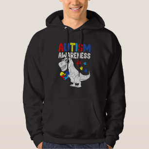 Veste À Capuche Dinosaur Sensibilisation sur l'autisme Puzzle Coeu
