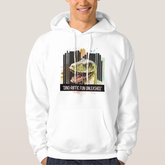 Veste À Capuche dinosaure (Devant)