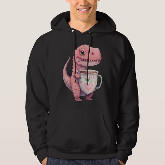 Veste À Capuche Dinosaure Dino (Devant)