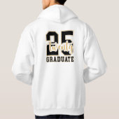 Veste À Capuche Diplômé senior (Dos)