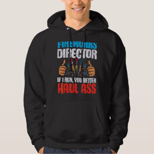 Veste À Capuche Directeur de Firework Technicien Je Vous Exécute 4
