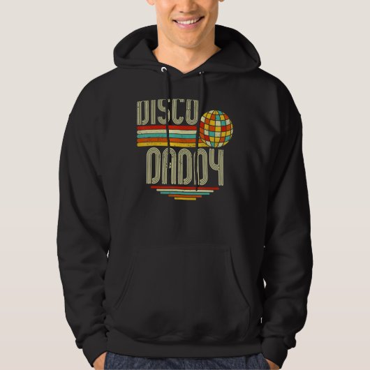 Veste À Capuche Disco Daddy Disco Costume les années 70 Hommes Vin (Devant)