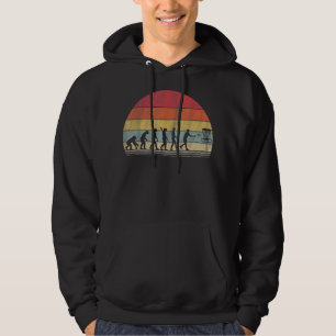 Veste À Capuche Disk Golf Cadeau Retro Evolution Disque Golf