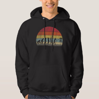 Veste À Capuche Disk Golf Cadeau Retro Evolution Disque Golf