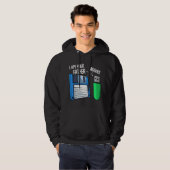 Veste À Capuche Disque souple codeur ingénierie informatique Geek (Devant entier)