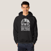 Veste À Capuche Disque vinyle - Disque microsillon (Devant entier)