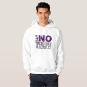 Veste À Capuche Dites NON à l'épilepsie 1 (Devant entier)
