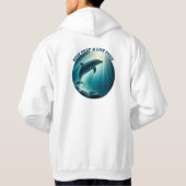 Veste À Capuche Dive Deep Live Dolphin gratuit (Dos)