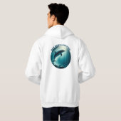 Veste À Capuche Dive Deep Live Dolphin gratuit (Dos entier)