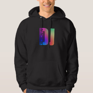 Veste À Capuche Dj Music Beat Vinyl Record Disque Jockey
