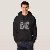 Veste À Capuche DMZ (en noir n° 2) (Devant entier)
