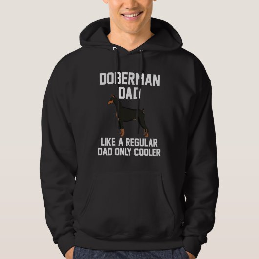 Veste À Capuche Doberman Papa (Devant)