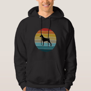 Veste À Capuche Doberman Vintage Lover Doberman style coucher de s