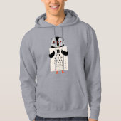 Veste À Capuche Docteur Pingouin (Devant)