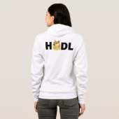 Veste À Capuche Dogecoin Hodl (Dos entier)