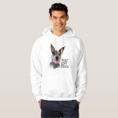 Veste À Capuche Doit Aimer Chiens Graphique (Devant entier)