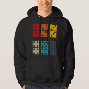 Veste À Capuche Dominos carreaux rétro couleurs cool dominos joueu