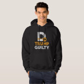 Veste À Capuche Donald Trump coupable (Devant entier)