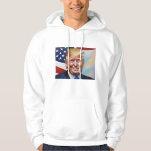 Veste À Capuche Donald Trump pour le président 2024