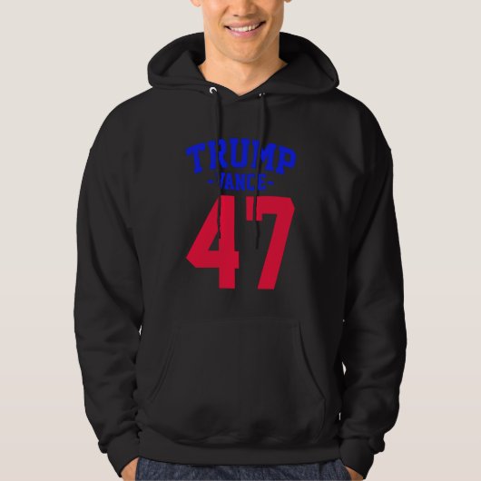 Veste À Capuche Donald Trump Vance 2024 (Devant)