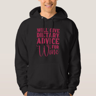 Veste À Capuche Donnera Des Conseils Diététiques Pour Le Vin