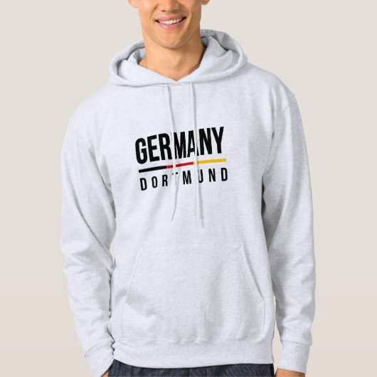 Veste À Capuche Dortmund Allemagne (Devant)