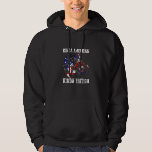 Veste À Capuche Double nationalité américain britannique États-Uni