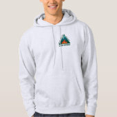 Veste À Capuche Doudoune 60e réunion Ash (Devant)