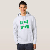 Veste À Capuche Doudoune à capuche pour homme gris SPORT  26 (Devant entier)